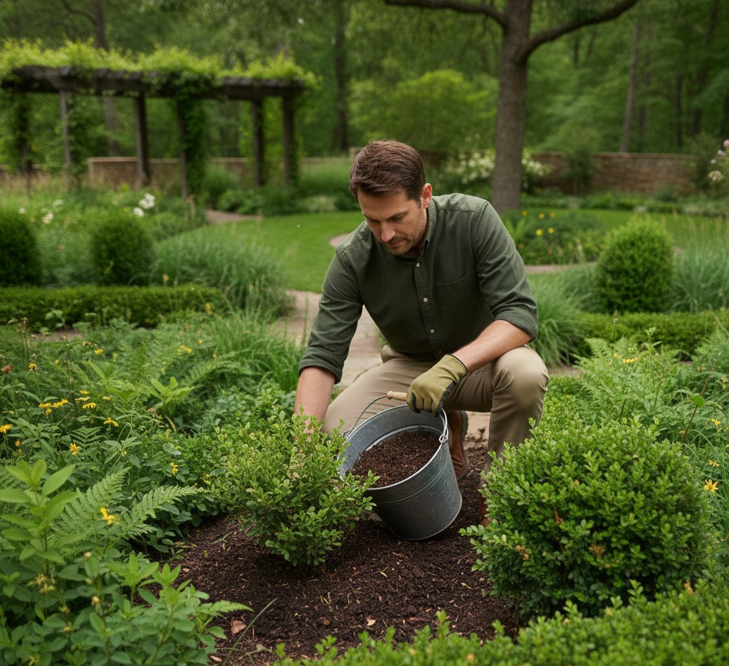 Using finished compost